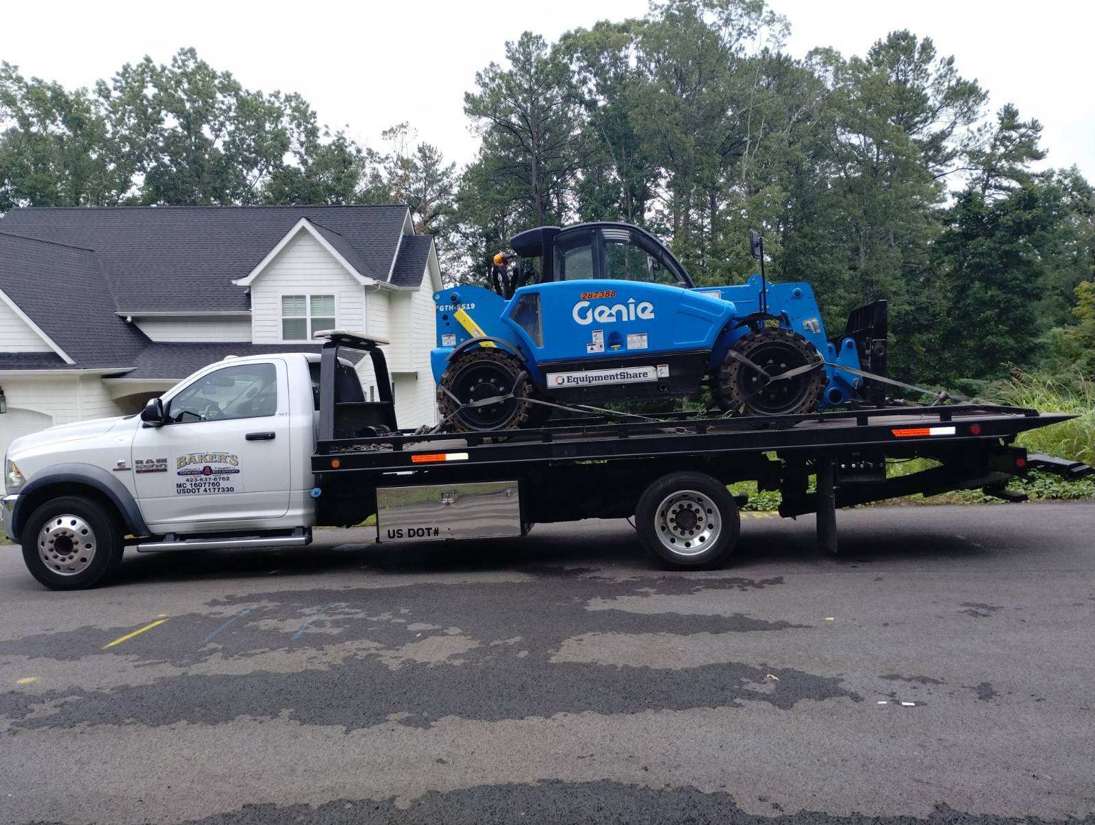 Flatbed motorcycle towing service Chattanooga TN